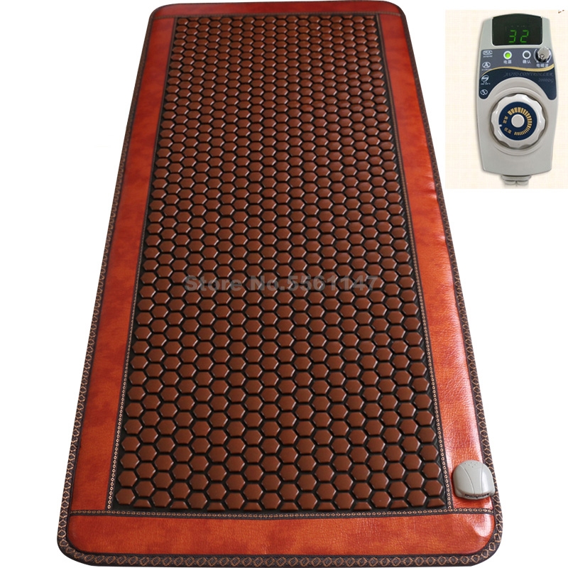 Ceramic Heat Emitter - 50*150 センチメートル韓国セラミック温熱療法トルマリンマットレス、治癒赤外線健康ゲルマニウム石トルマリン加熱マットレス