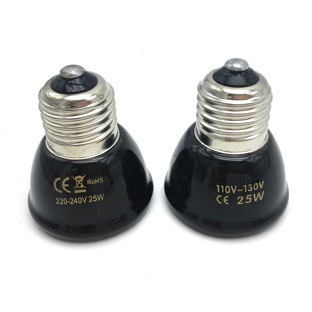Ceramic Heat Emitter - ペット用赤外線加熱ランプ,セラミックエミッター,熱電球,ペット用,鶏,爬虫類,110v,220v,1個